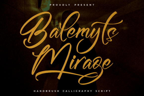 Balemyts Mirage: A Handbrush Script Font That Elevates Real Business Branding