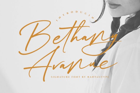 Bethany Avanue: A Modern Handwritten Font That Elevates Real Business Branding