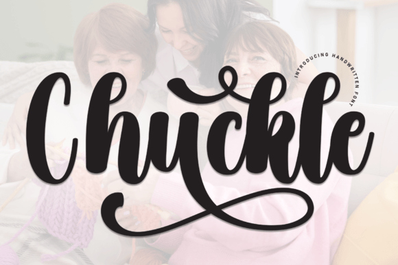 Chuckle: A Handwritten Font That Makes Your Brand Feel Thoughtful & Polished