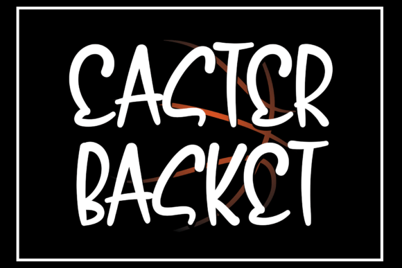 Easter Basket: A Handwritten Font That Feels Like a Warm Invitation