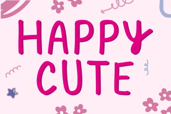 Happy Cute: A Handwritten Script Font That Feels Like a Warm Hello