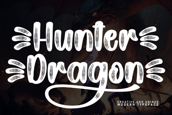 Hunter Dragon: A Handwritten Font That Earns Attention
