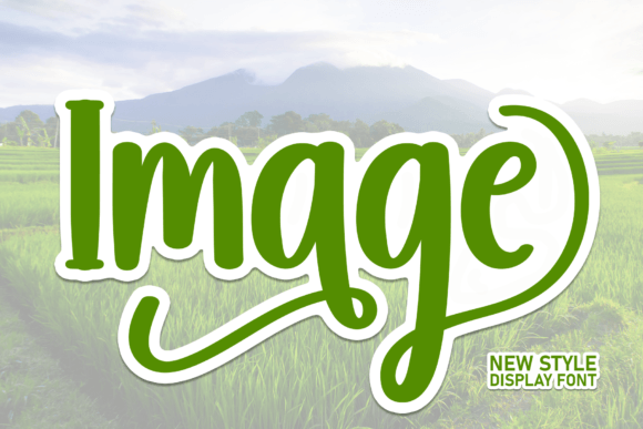 Image: A Sweet Handwritten Font for Editorial Charm