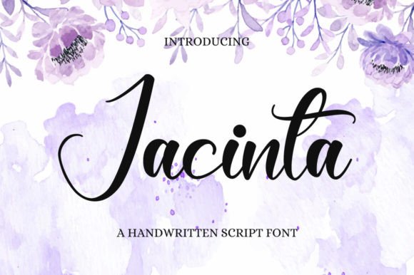 Jacinta: A Handwritten Font That Feels Like a Thoughtful Pause