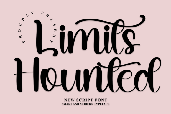Limits Hounted: A Handwritten Font That Elevates Your Handmade Goods