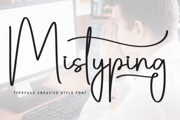 Mistyping: A Sweet, Friendly Handwritten Font for Real Branding