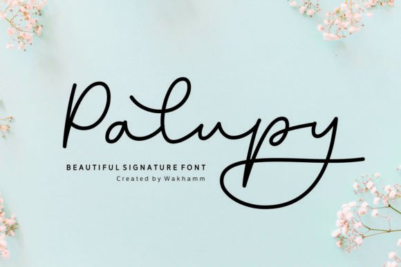 Palupy: A Handwritten Font That Elevates Real Small Business Branding