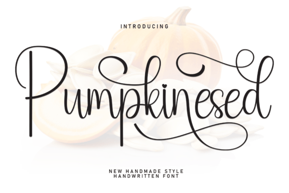Pumpkinseed: A Friendly Handwritten Display Font for Digital Brands