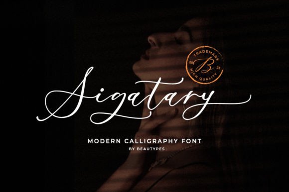 Sigatary: A Modern Script Font for Editorial Warmth
