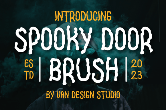 Spooky Door Brush: A Handwritten Font That Builds Brand Trust