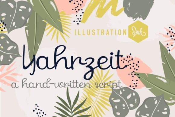 Yahrzeit: A Hand-Crafted Script Font for Scroll-Stopping Campaigns